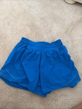 Women’s Athletic Running Shorts in Poolside Blue